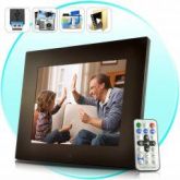 12 Inch Digital Photo Frame w / Remote + Media Player